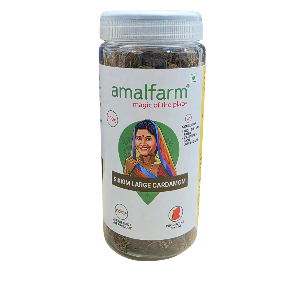 SIKKIM LARGE CARDAMOM | BADI ELAICHI 100G