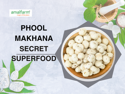 Amalfarm Phool Makhana – nutritious, GI-tagged traditional Indian snack