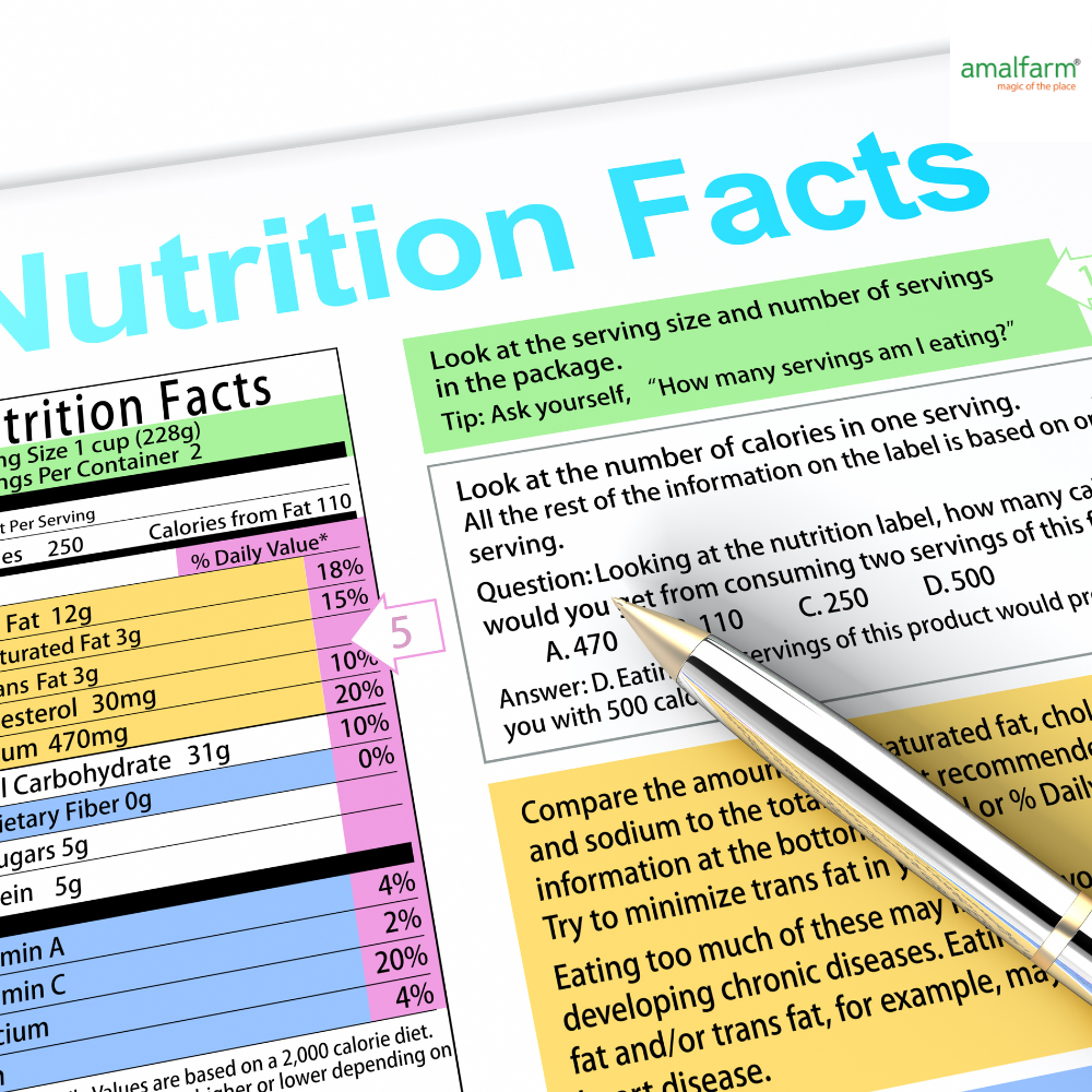 Nutrition facts of Amalfarm Phool Makhana – healthy and protein-rich fox nuts