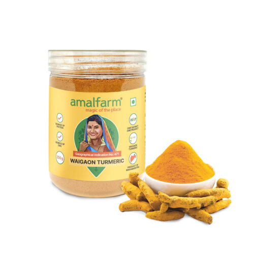 Organic Waigaon haldi powder – GI-tagged spice from Maharashtra