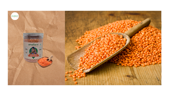 Ditch Ordinary Lentils: Go Bold with Amalfarm Masoor Dal!